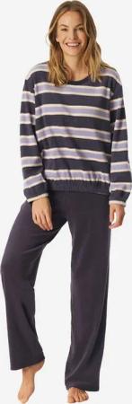 Schiesser Pyjama Casual Essentials (2 tlg) schlafanzug schlafmode bequem