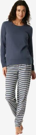 Schiesser Pyjama Casual Essentials (2 tlg) schlafanzug schlafmode bequem