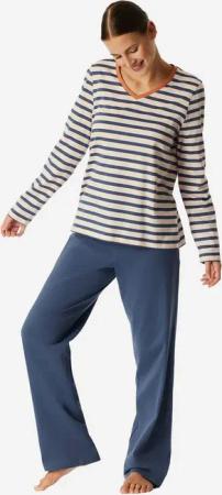 Schiesser Pyjama Casual Essentials (2 tlg) schlafanzug schlafmode bequem