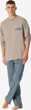 Schiesser Pyjama Comfort (2 tlg) schlafanzug schlafmode bequem