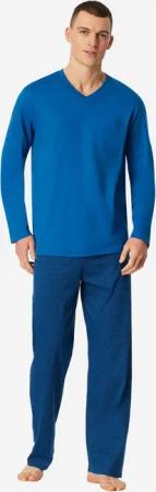 Schiesser Pyjama Comfort Essentials (2 tlg) Schlafanzug, Pyjama Set, Nachtwäsche