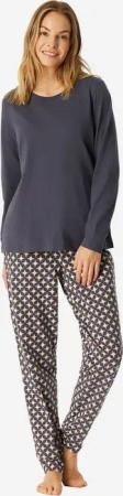 Schiesser Pyjama Comfort Essentials (2 tlg) schlafanzug schlafmode bequem