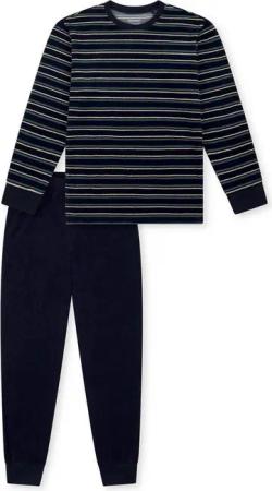 Schiesser Pyjama Jungen Pyjama Baumwolle Pyjama lang Frottee (2 tlg)