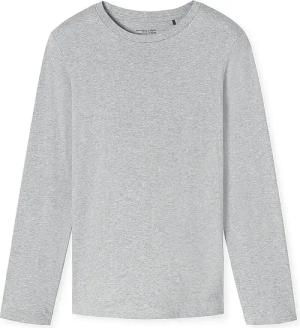 SCHIESSER Pyjama Langarmshirt  grau | 52