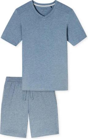 Schiesser Pyjama Modern Nightwear (2 tlg) schlafanzug schlafmode bequem