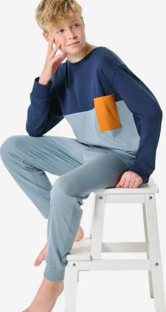 Schiesser Pyjama Nightwear 2 (2 tlg) schlafanzug schlafmode bequem