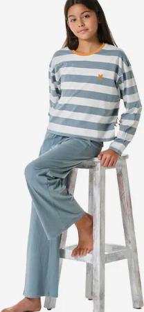 Schiesser Pyjama Nightwear 2 (2 tlg) schlafanzug schlafmode bequem