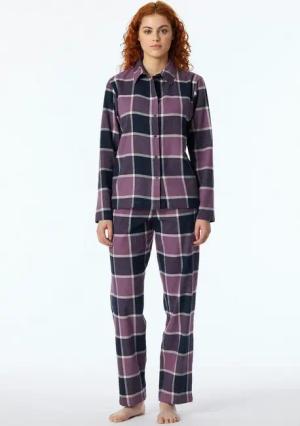 Schiesser Pyjama Selected Premium Warming (2 tlg) mit klassischem Karomuster