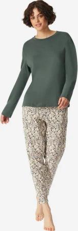 Schiesser Pyjamaoberteil Mix & Relax schlaf-oberteil nachthemd sleepshirt