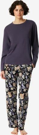 Schiesser Pyjamaoberteil Mix & Relax schlaf-oberteil nachthemd sleepshirt