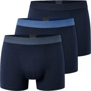 Schiesser Retro Boxer 3er Pack 95/5 Cotton (Spar-Set, 3-St) Retro Short / Pant - Baumwolle - ohne Eingriff - Atmungsaktiv