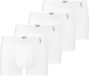 Schiesser Retro Boxer 4er Pack Long Life Soft (Spar-Set, 4-St) Retro Short / Pant - Baumwolle - ohne Eingriff - Atmungsaktiv