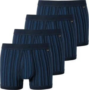Schiesser Retro Boxer 4er Pack Original Classics Feinripp (Spar-Set, 4-St) Unterhose kurz - Baumwolle - mit Eingriff