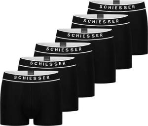 Schiesser Retro Boxer 6er Pack - 95/5 - Organic Cotton (Spar-Set) Retro Short / Pant - Baumwolle - ohne Eingriff