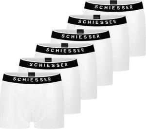 Schiesser Retro Boxer 6er Pack - 95/5 - Organic Cotton (Spar-Set) Retro Short / Pant - Baumwolle - ohne Eingriff