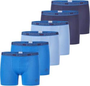 Schiesser Retro Boxer 6er Pack Kids Boys 95/5 Organic Cotton (Spar-Set, 6-St) Retro Short / Pant - Baumwolle - ohne Eingriff