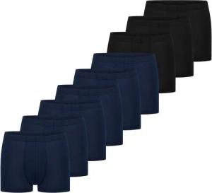 Schiesser Retro Boxer 9er Pack 95/5 Essentials - Organic Cotton (Spar-Set, 9-St) Retro Short / Pant - Baumwolle - ohne Eingriff - Atmungsaktiv