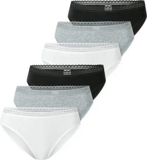 Schiesser Rioslip 6er Pack 95/5 Modern Cotton (Spar-Set) Rio Slip - Baumwolle - Atmungsaktiv - Edle Slips mit Spitzenband