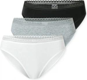 Schiesser Rioslip "Modern Multipacks" 3er Pack, Spitzenbänder, Baumwollmischung, Single Jersey