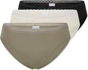 Schiesser Rioslip "Modern Multipacks" 3er Pack, Spitzenbänder, Baumwollmischung, Single Jersey