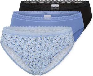 Schiesser Rioslip Modern Multipacks (3er Pack) Spitzenbänder, Baumwollmischung, Single Jersey