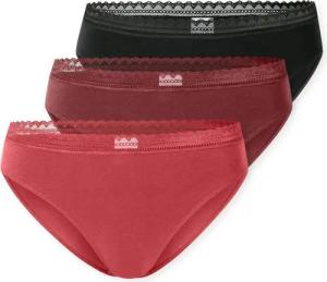 Schiesser Rioslip Modern Multipacks (3er Pack) Spitzenbänder, Baumwollmischung, Single Jersey
