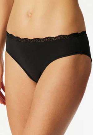 Schiesser Rioslip Unique Cotton mit feinem Spitzenbund