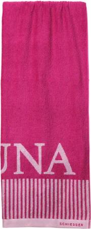 Schiesser Saunatuch Rom aus garngefärbtem, kuschelweichem Baumwollfrottier, Frottier (1-St), Made in Green