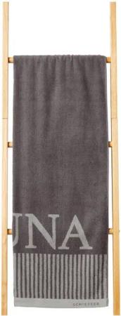 Schiesser Saunatuch Rom aus garngefärbtem, kuschelweichem Baumwollfrottier, Frottier (1-St), Made in Green