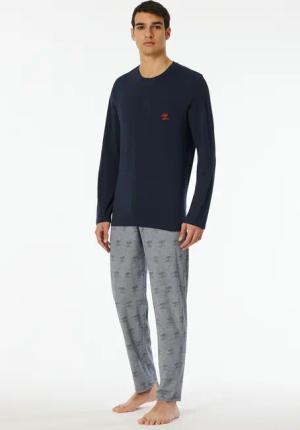 Schiesser Schlafanzug "95/5" 2 tlg. Sehr elastisches Material für mehr Bewegungsfreiheit