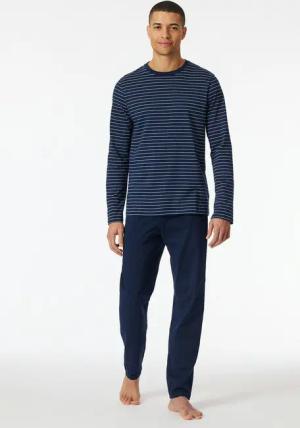 Schiesser Schlafanzug Casual Essentials (2 tlg) mit Streifen