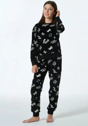 Schiesser Schlafanzug Nightwear (2 tlg) mit Allover-Print