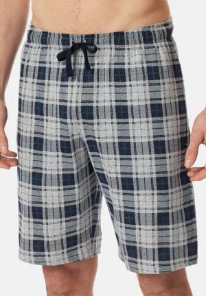 Schiesser Schlafhose Mix & Relax (1-tlg) Schlafanzug Hose - Baumwolle - Atmungsaktiv - Bund mit Bindeband