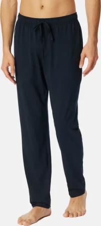 Schiesser Schlafhose Mix & Relax (1-tlg) Schlafanzug Hose - Baumwolle - Atmungsaktiv - Bund mit Bindeband