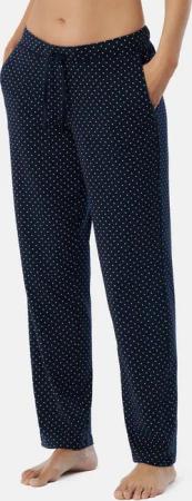 Schiesser Schlafhose Mix & Relax Organic Cotton (1-tlg) Schlafanzug Hose lang - Baumwolle