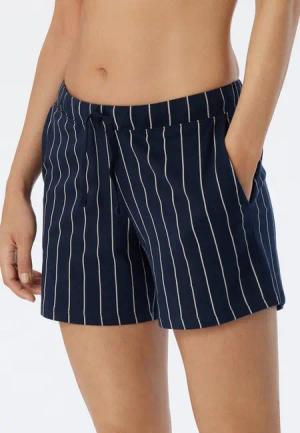 Schiesser Shorts Mix + Relax seitliche Taschen, Single Jersey, bequem, lockerer Schnitt