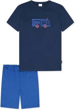 Schiesser Shorty Boys World (2 tlg) leichter Schlafanzug Kurz