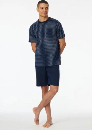 Schiesser Shorty Casual Essentials (2 tlg) mit Streifen