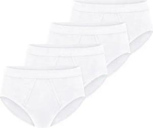Schiesser Slip 4er Pack Cotton Essentials Feinripp (Spar-Set, 4-St) Slip / Unterhose - Baumwolle - mit Eingriff - Strapazierfähig