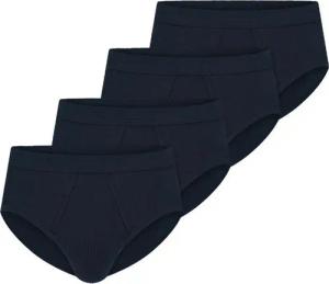 Schiesser Slip 4er Pack Cotton Essentials Feinripp (Spar-Set, 4-St) Sportslip / Unterhose - Baumwolle - mit Eingriff - Atmungsaktiv