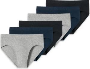 Schiesser Slip 6er Pack 95/5 Organic Cotton (Spar-Set, 6-St) Mini Slip / Unterhose - Baumwolle - ohne Eingriff