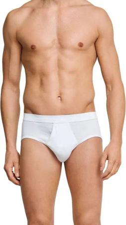 Schiesser Slip Basic (3-St) mit Eingriff schlichte Basic-Slips in Top-Markenqualität