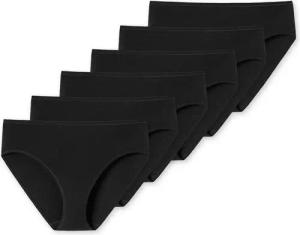 Schiesser Slip Damen Slip 6er Pack Baumwolle (Packung, 6er Pack)