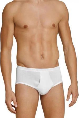 Schiesser Slip Original Classics (2-St) mit Eingriff, Doppelripp, Webgummibund, im 2er Pack