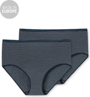 Schiesser Slip Schiesser diverse Damen Slips und Shorts (2-St) unterhose unterwäsche basic