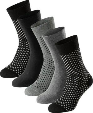 Schiesser Socken Bluebird (5-Paar) druckfreier Bund, Fersen und Zehen handgekettelt, Cotton-Mix