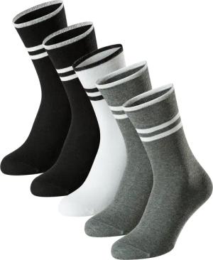 Schiesser Socken "Bluebird" 5 Paar tlg. druckfreier Bund, Fersen und Zehen handgekettelt, Cotton-Mix