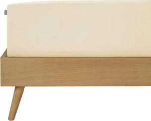 Schiesser Spannbettlaken Elli aus 97% Baumwolle und 3% Elasthan, 160 g/m², Jersey-Elasthan, Gummizug: rundum, (1 Stück), für hohe Matratzen und Boxspringbetten, MADE IN GREEN by OEKO-TEX®