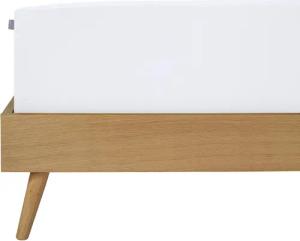 Schiesser Spannbettlaken Elli aus 97% Baumwolle und 3% Elasthan, 160 g/m², Jersey-Elasthan, Gummizug: rundum, (1 Stück), für hohe Matratzen und Boxspringbetten, MADE IN GREEN by OEKO-TEX®