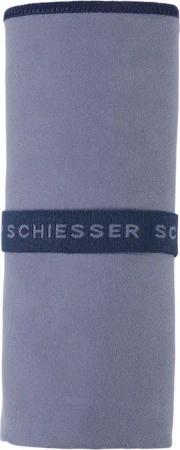 Schiesser Sporthandtuch Mario aus hochwertiger Mikrofaser, Microfaser (1-St), mit Kontrastsaum und Logo-Print